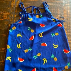 Dressy Fruit Tank Top
